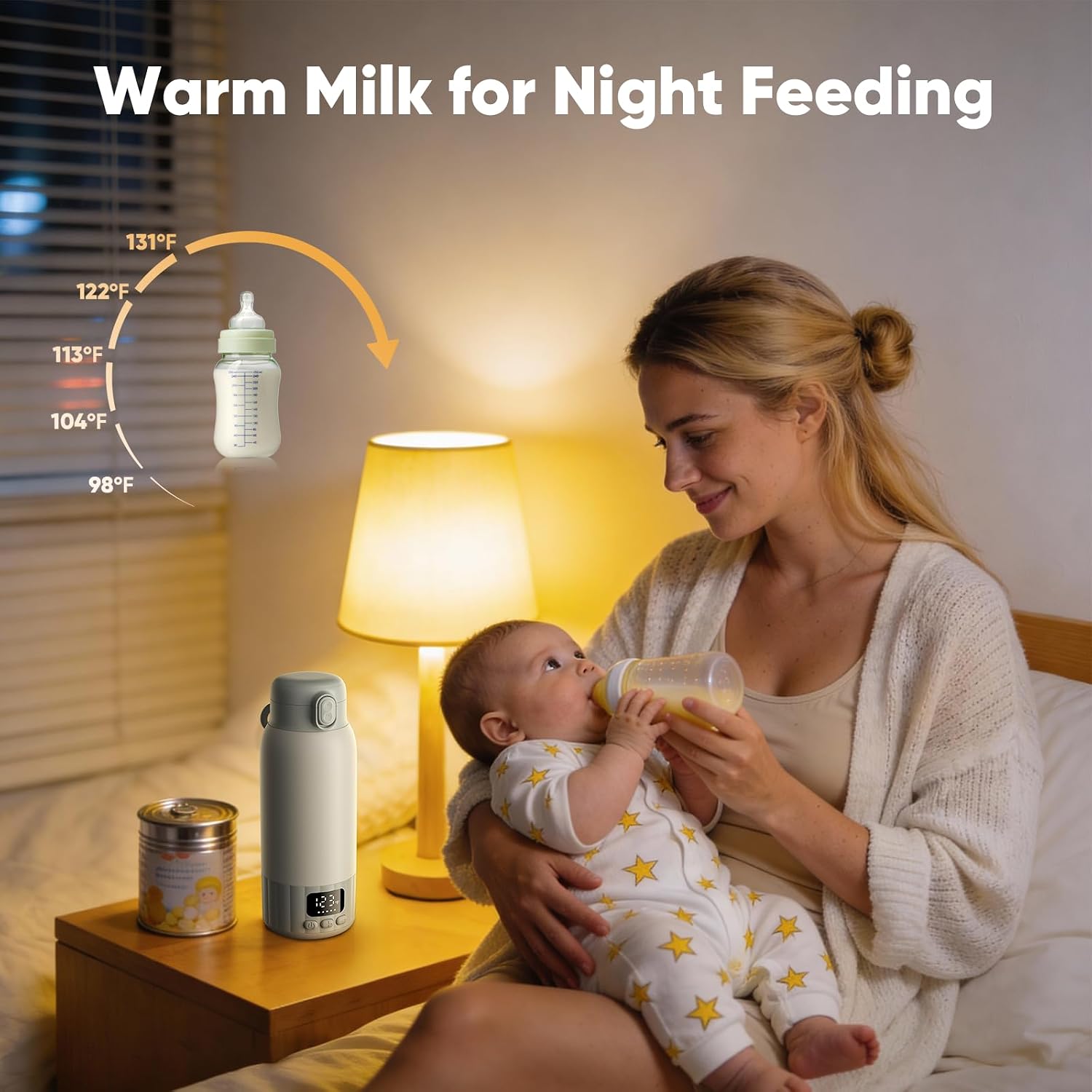Tragbarer Flaschenwärmer, 17oz – Baby Food Warmer Bewertung und Preis