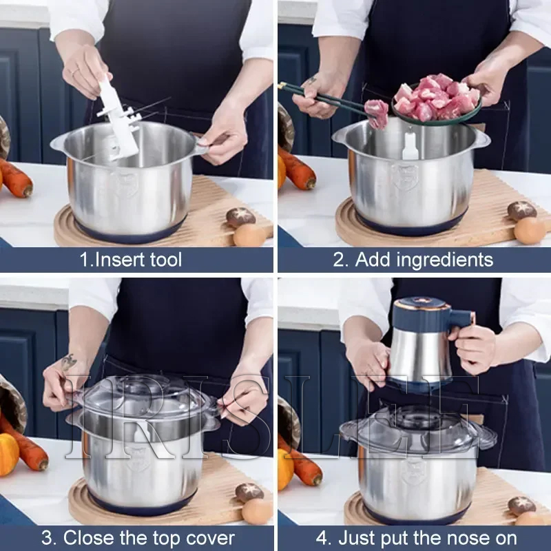 5L Elektrische Fleischmühle au – Baby Food Vegetables Bewertung und Preis